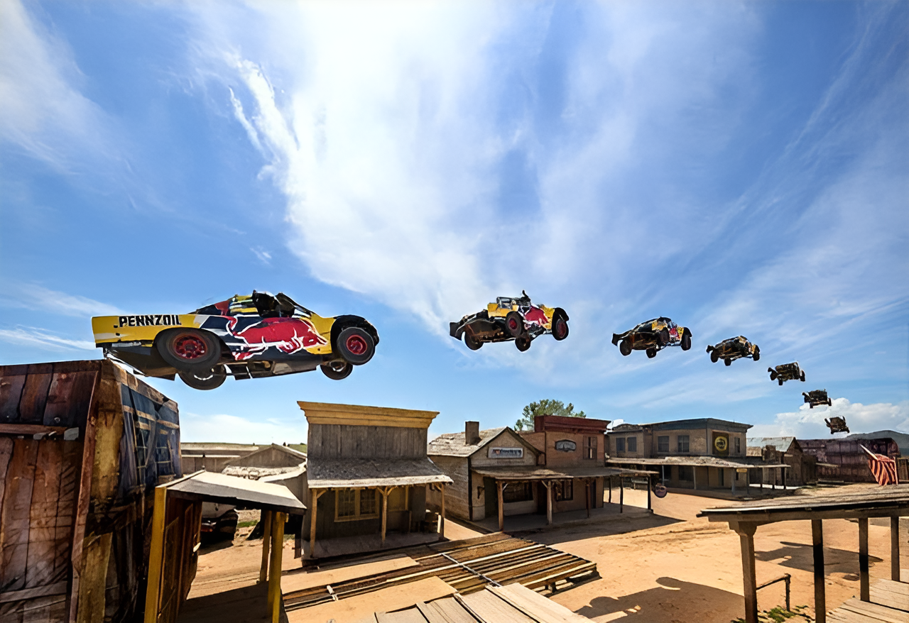 Redbull - Car Jump Record
